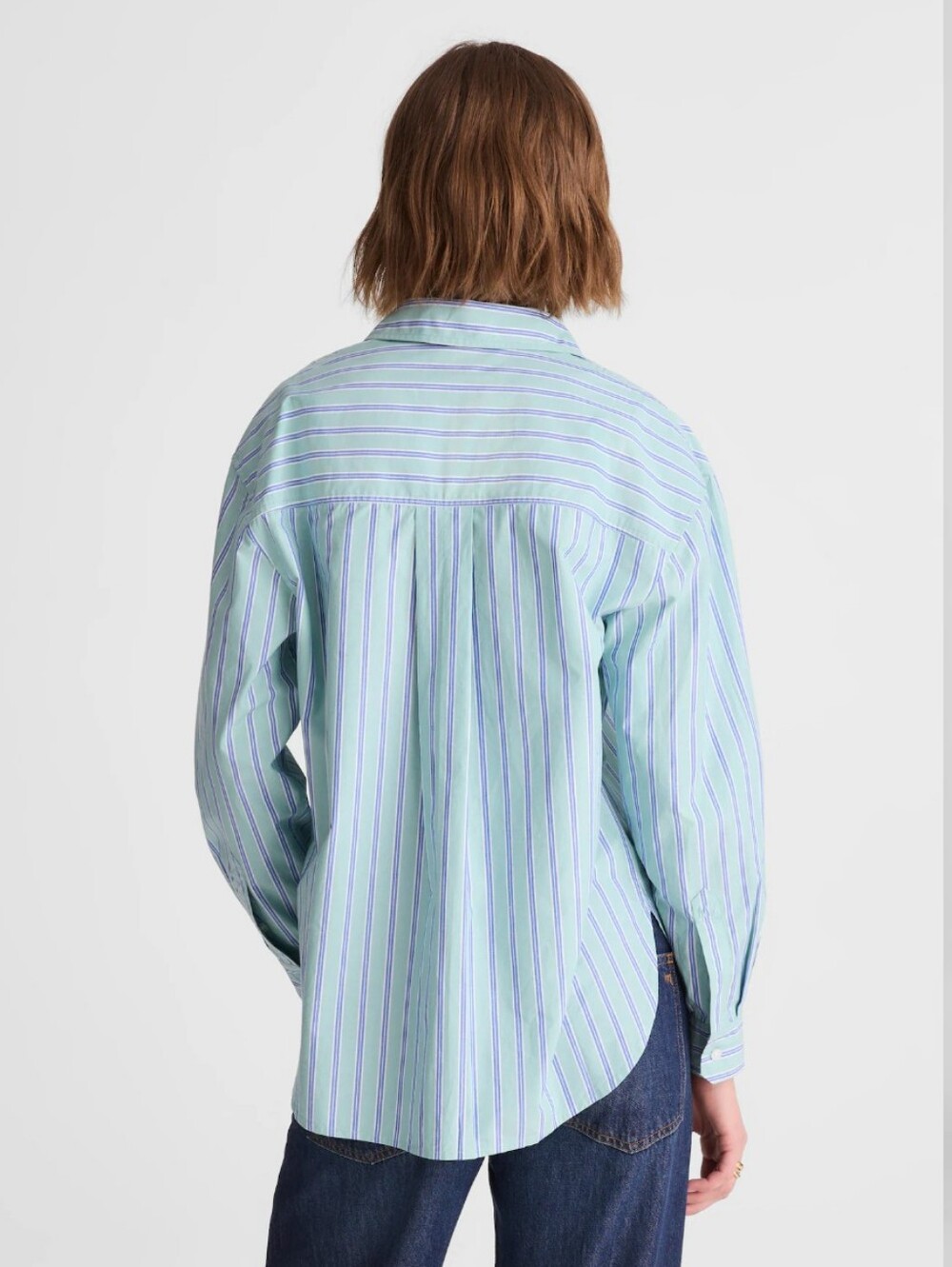 Madewell The Easy Shirt in Poplin NY392 Size S NEW! 100% cotton - Picture 3 of 7